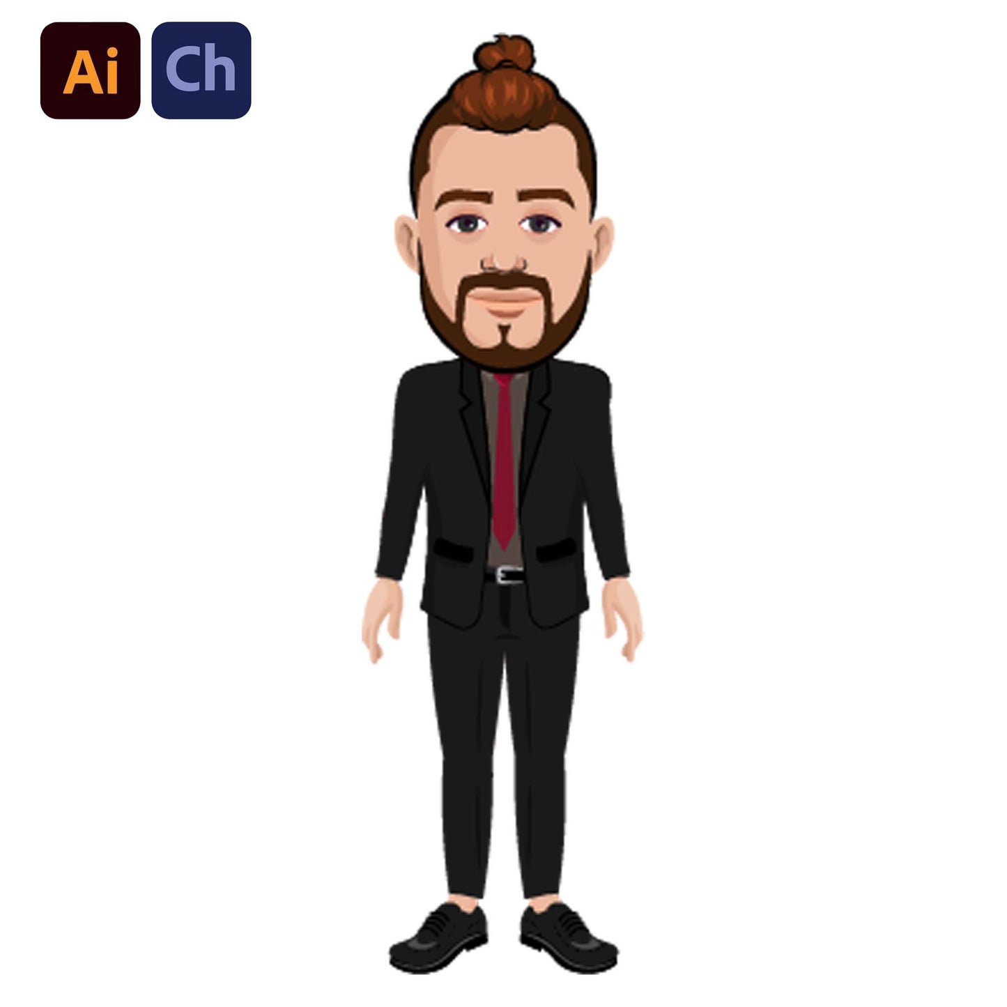 Albert Adobe character animator puppet