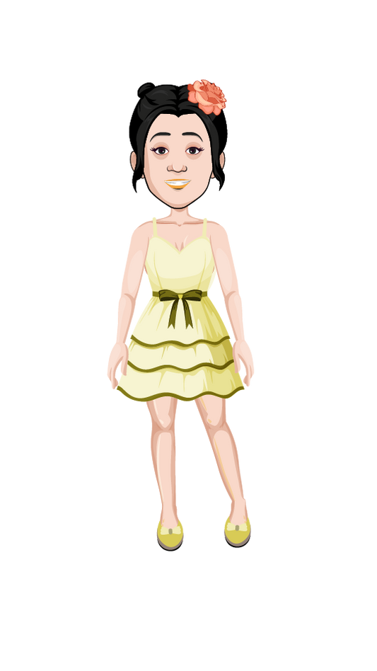Educational puppet with animated book-holding pose, mouth sync, and eye tracking for use in school videos and online learning platforms.
