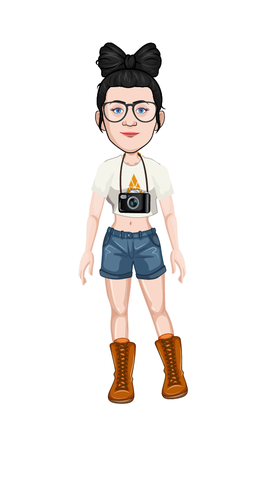 Realistic puppet with glasses, mustache, and business attire, built for Adobe Character Animator to deliver professional online training content.