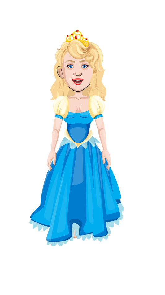 Expressive cartoon puppet for Adobe Character Animator with blinking, head tilt, and arm movement, great for marketing and explainer content.