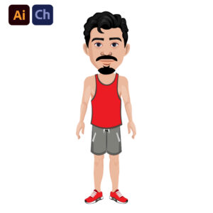 Nathan Adobe Character Animator puppet
