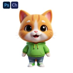 Tired of the same old on-screen presence? Bring a burst of personality to your videos with "Kai," a premade humanoid cat character for Adobe Character Animator.
