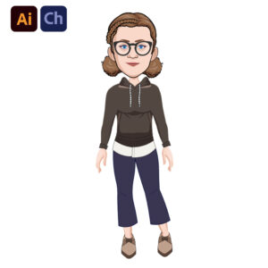 Sable is the perfect puppet for educational content, tutorials, and academic-themed animations. With her stylish glasses, double hair buns, and cozy hoodie, she embodies a studious and relatable character ideal for learning-focused videos. Whether you’re creating explainer content, online courses, or fun study-themed animations, Sable adds a touch of intelligence and approachability to your projects.
