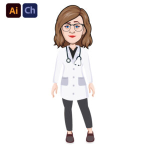 Zuri is a professional and caring doctor puppet designed for medical-themed animations, educational videos, and healthcare-related storytelling. Dressed in a doctor’s coat with a stethoscope, she embodies confidence, expertise, and compassion, making her an ideal choice for medical content creators, health educators, and animated explainer videos.