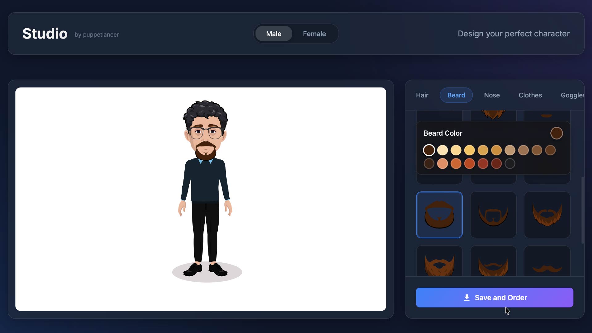 Studio Interface Preview